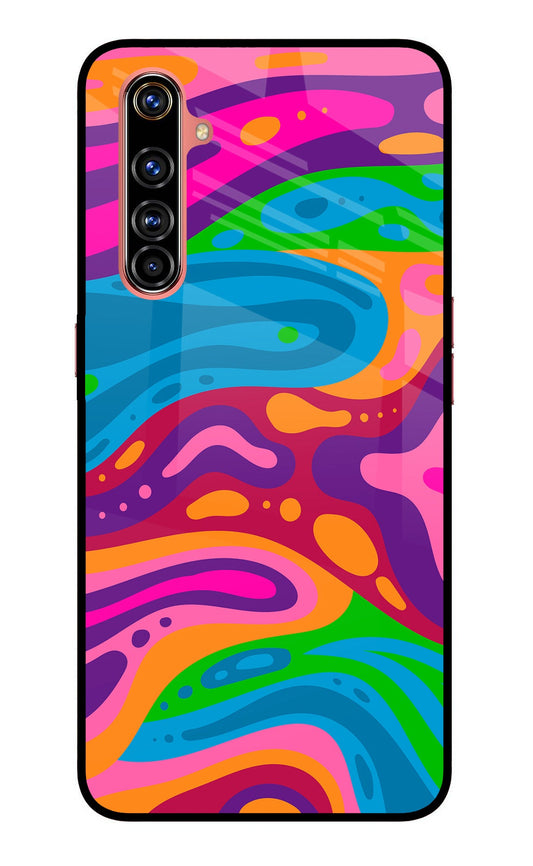 Trippy Pattern Realme X50 Pro Glass Case