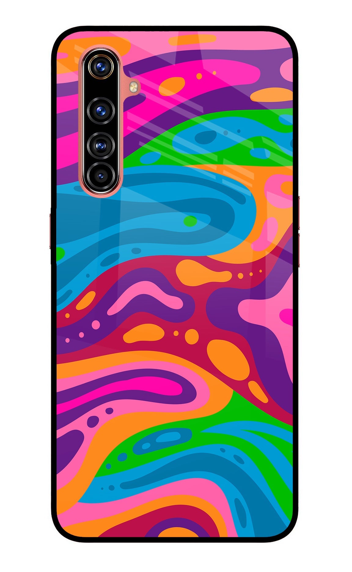 Trippy Pattern Realme X50 Pro Back Cover