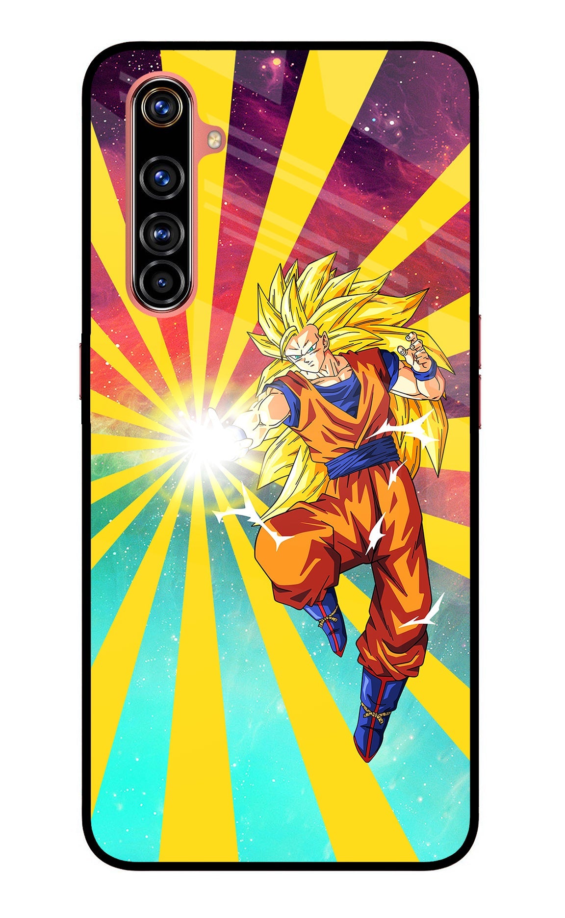 Goku Super Saiyan Realme X50 Pro Back Cover