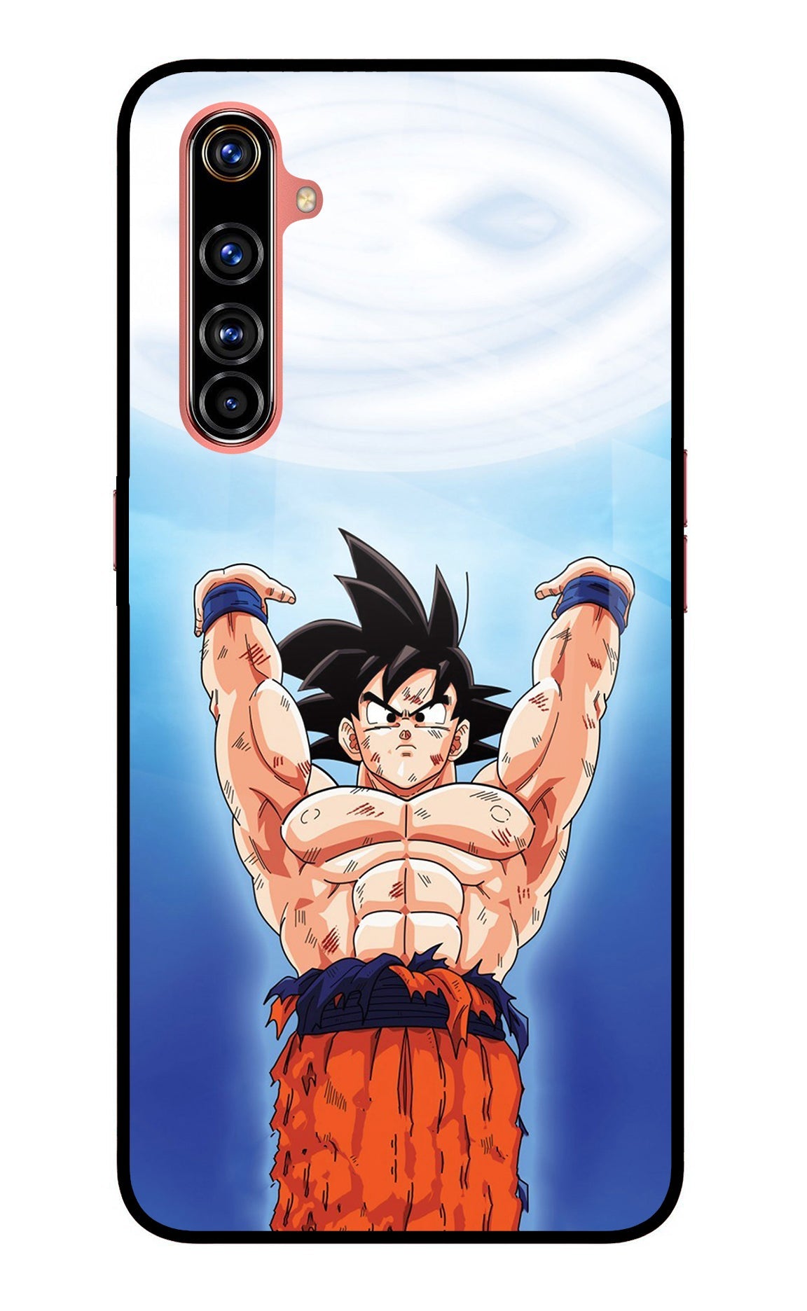 Goku Power Realme X50 Pro Glass Case