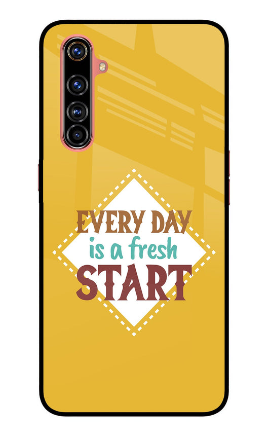 Every day is a Fresh Start Realme X50 Pro Glass Case