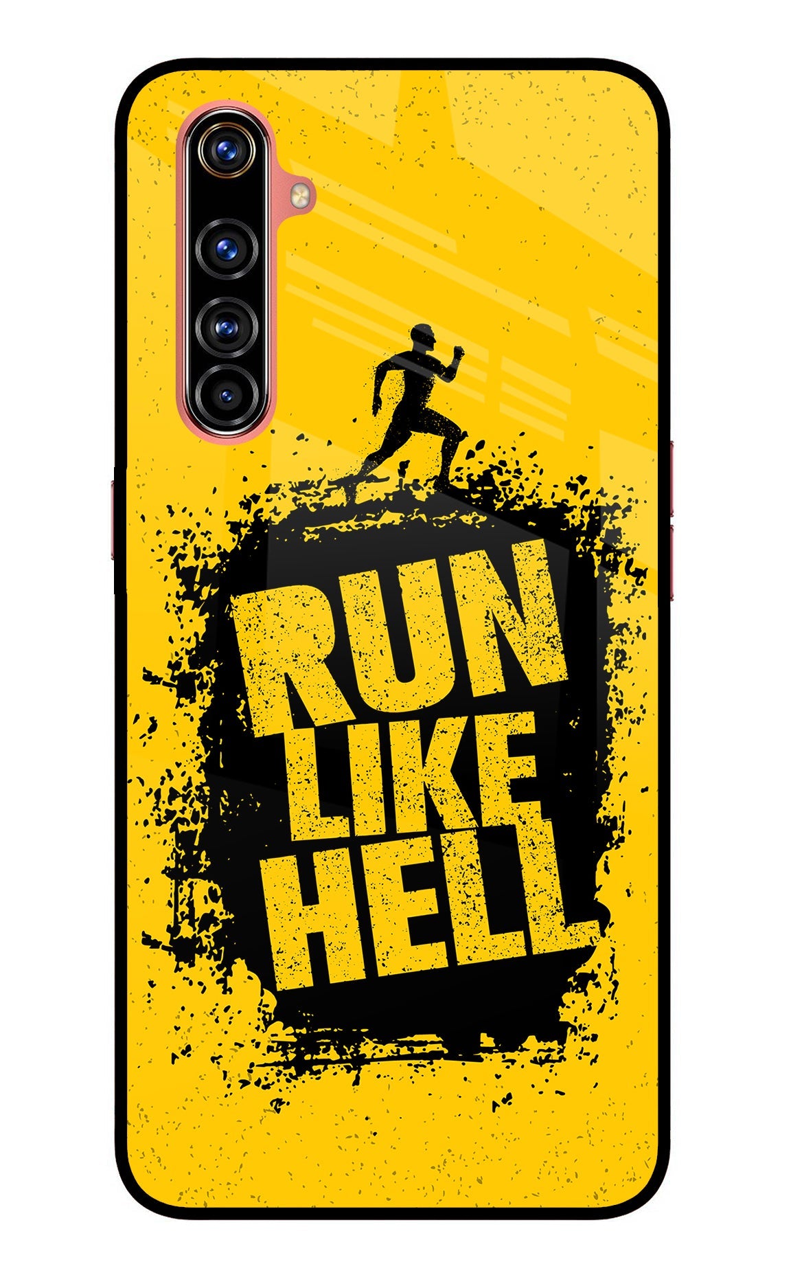 Run Like Hell Realme X50 Pro Back Cover