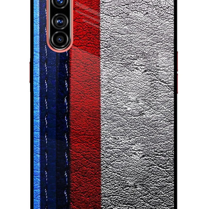 BMW Stripes Realme X50 Pro Glass Case