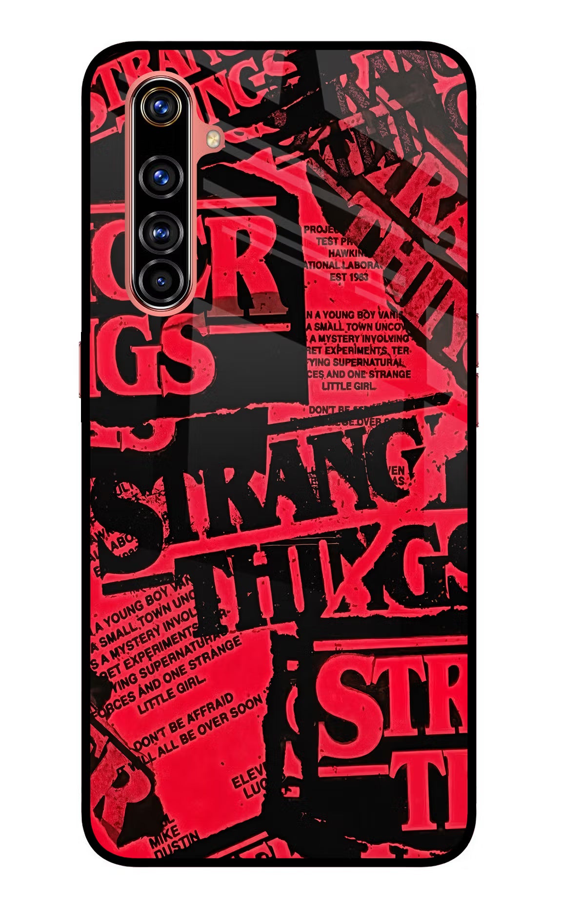Ordinary Things Realme X50 Pro Glass Case Back Cover by Casekaro
