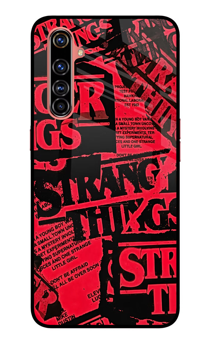 Ordinary Things Realme X50 Pro Back Cover, Glass case