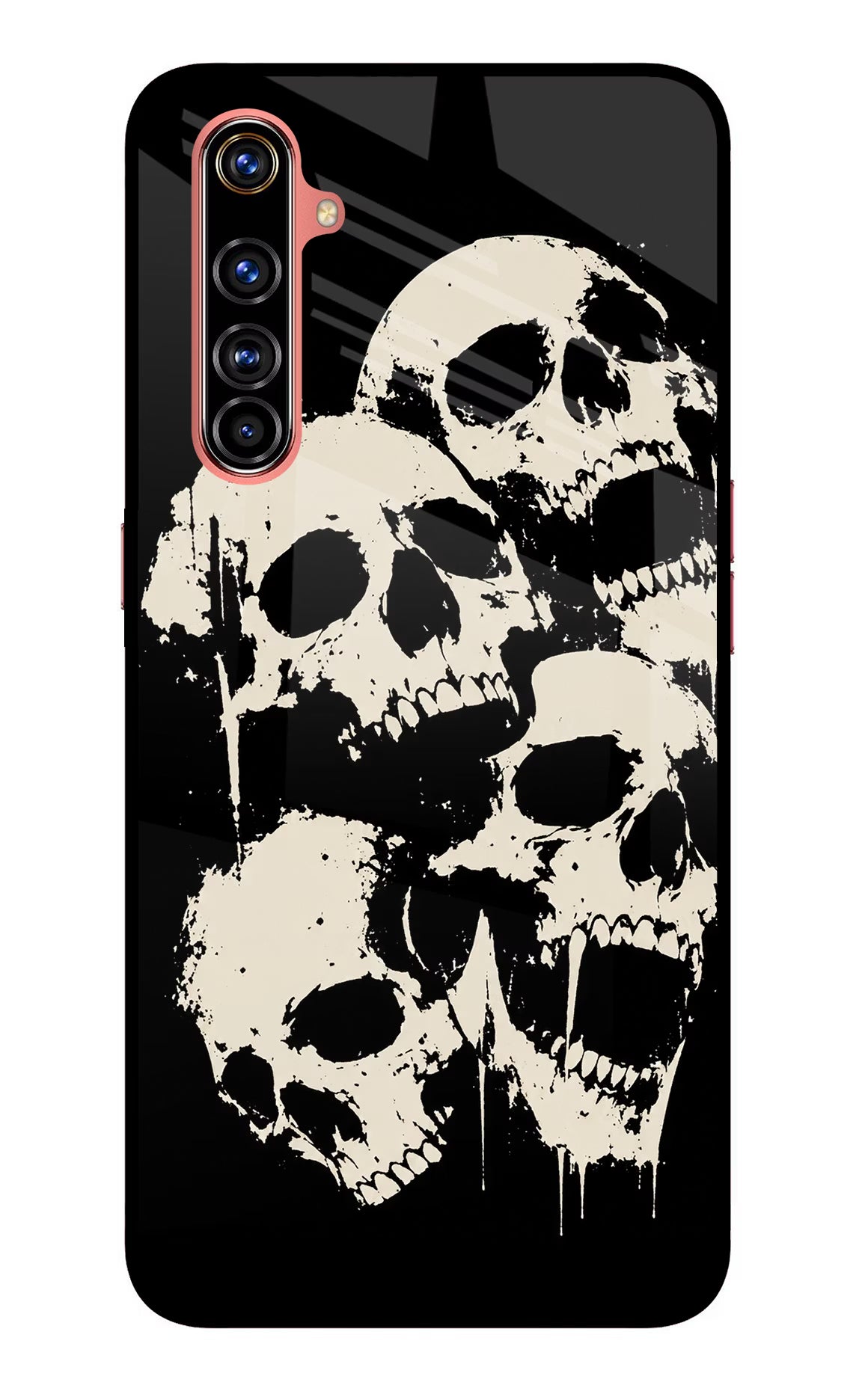 Dead Stack Realme X50 Pro Glass Case Back Cover by Casekaro