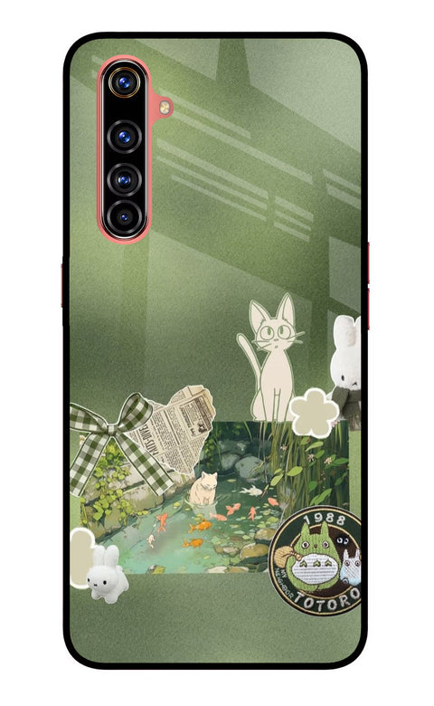 Aesthetic anime Realme X50 Pro Glass Case