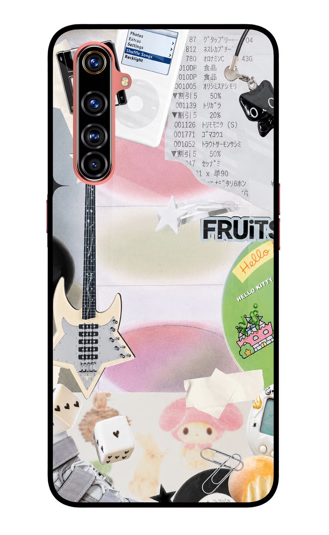 Softcore case Realme X50 Pro Glass Case Back Cover by Casekaro