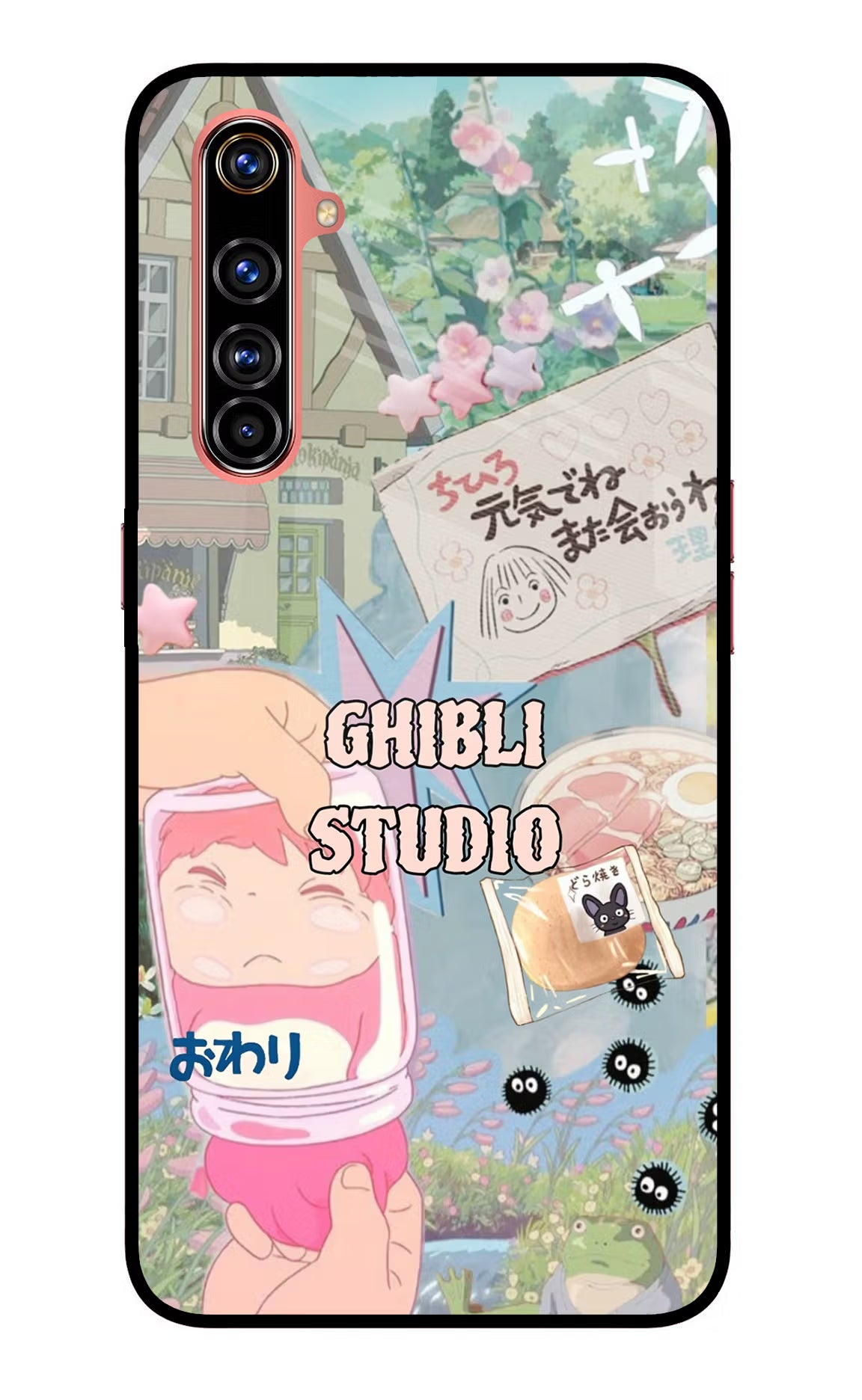 Studio Ghibli Realme X50 Pro Glass Case