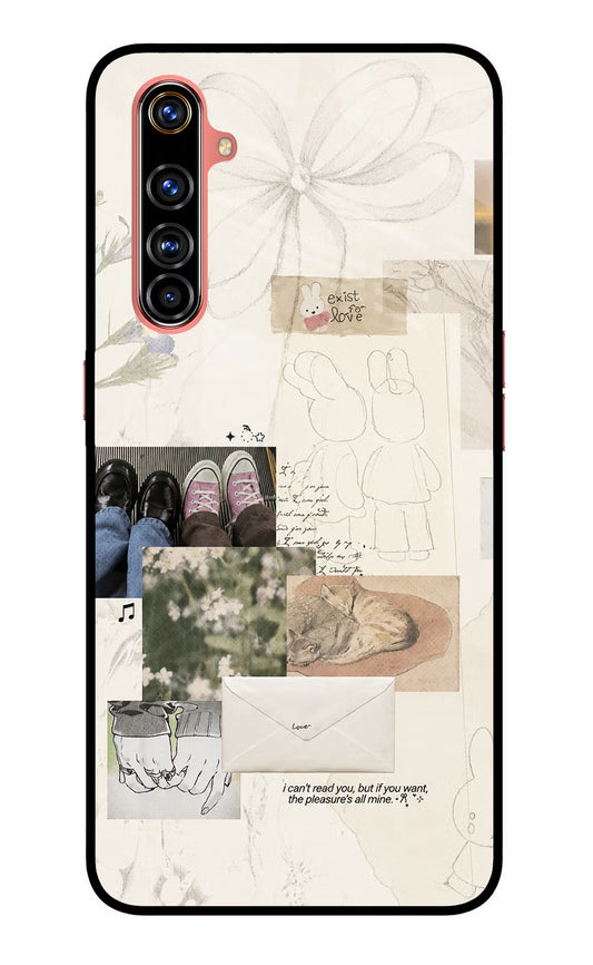 Soft Aesthetic Realme X50 Pro Glass Case