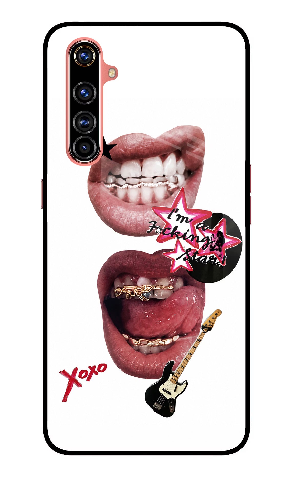 Rockstar Realme X50 Pro Glass Case