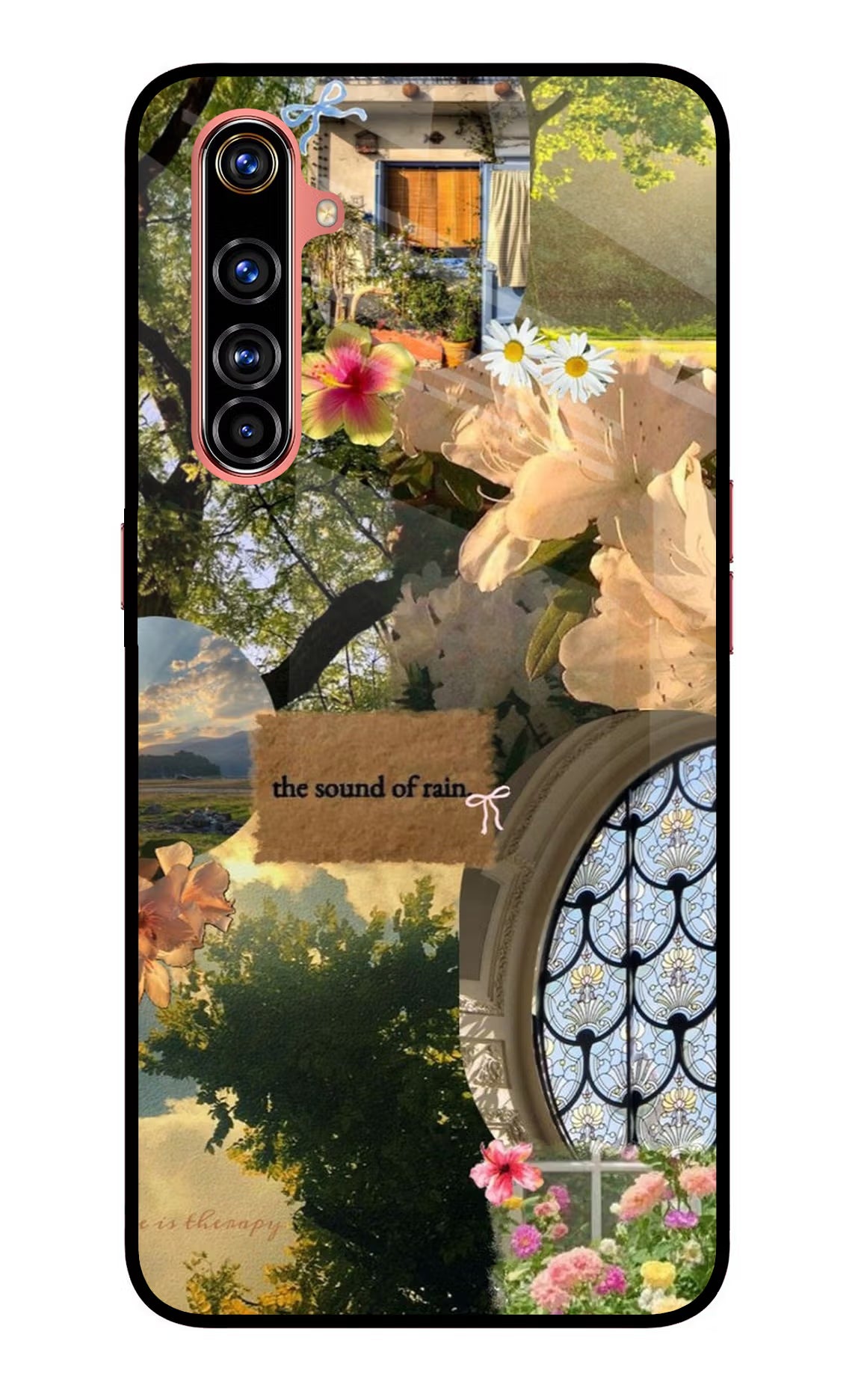 Rain Realme X50 Pro Glass Case