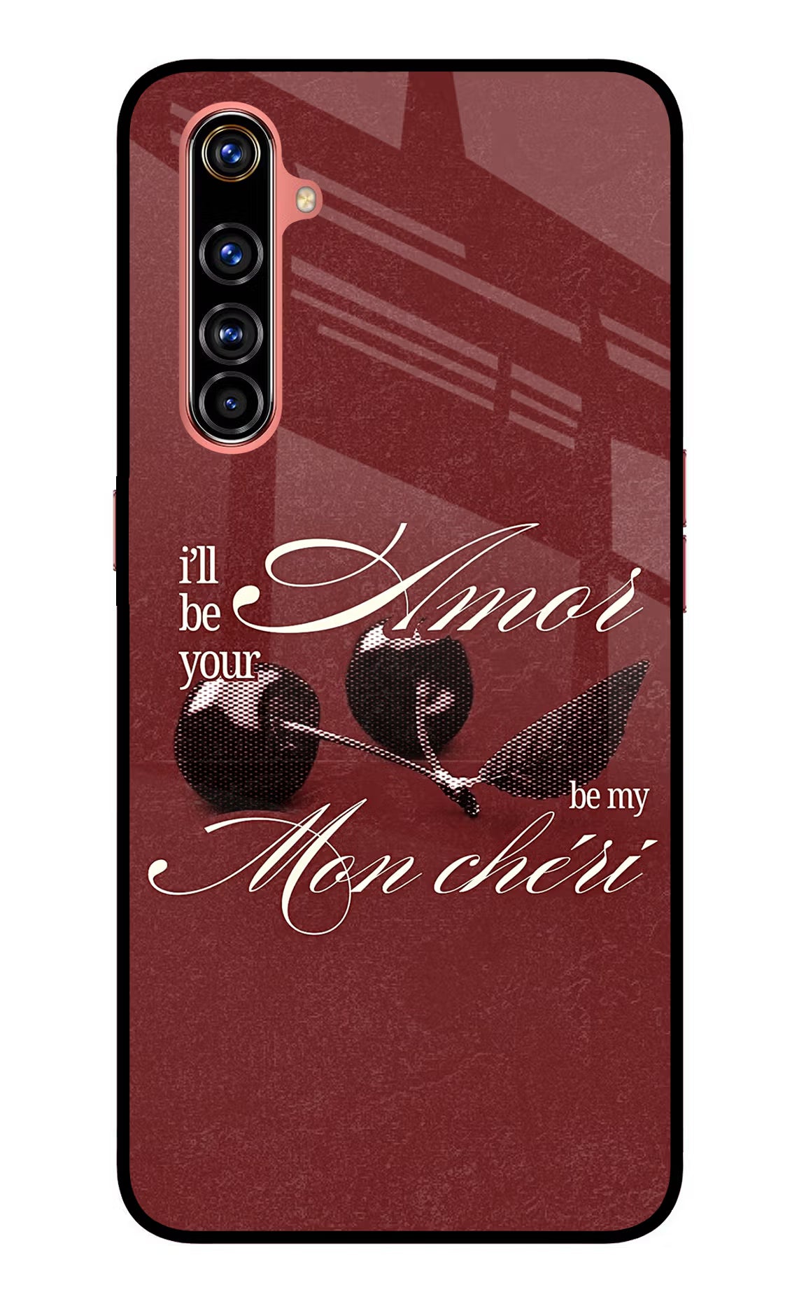 Velvet Cherry Realme X50 Pro Glass Case