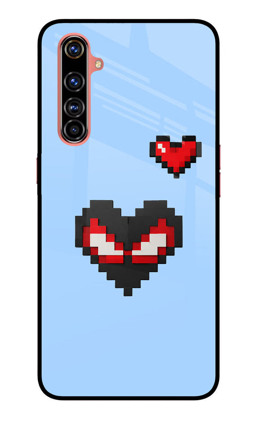 Peter Heart Realme X50 Pro Glass Case