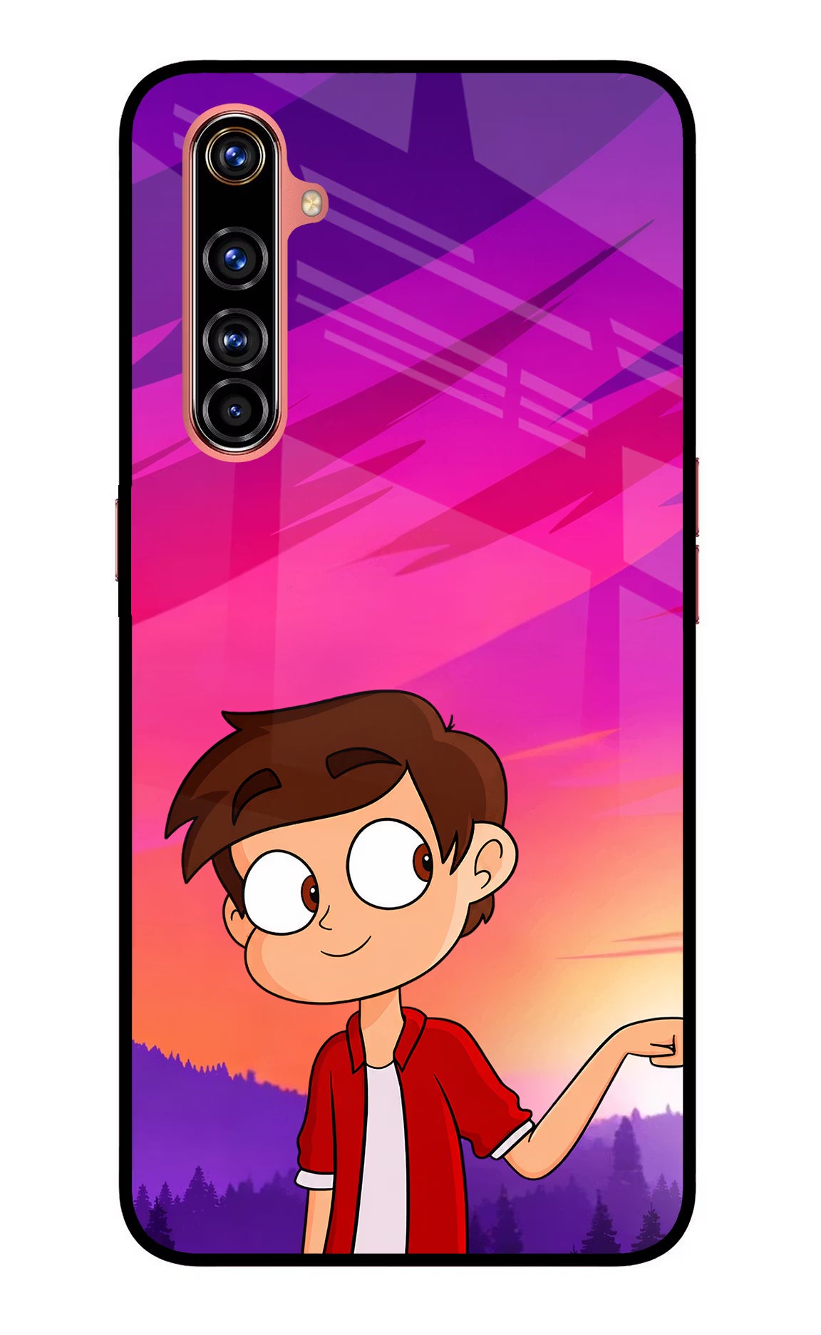 Marco Sunset Realme X50 Pro Glass Case