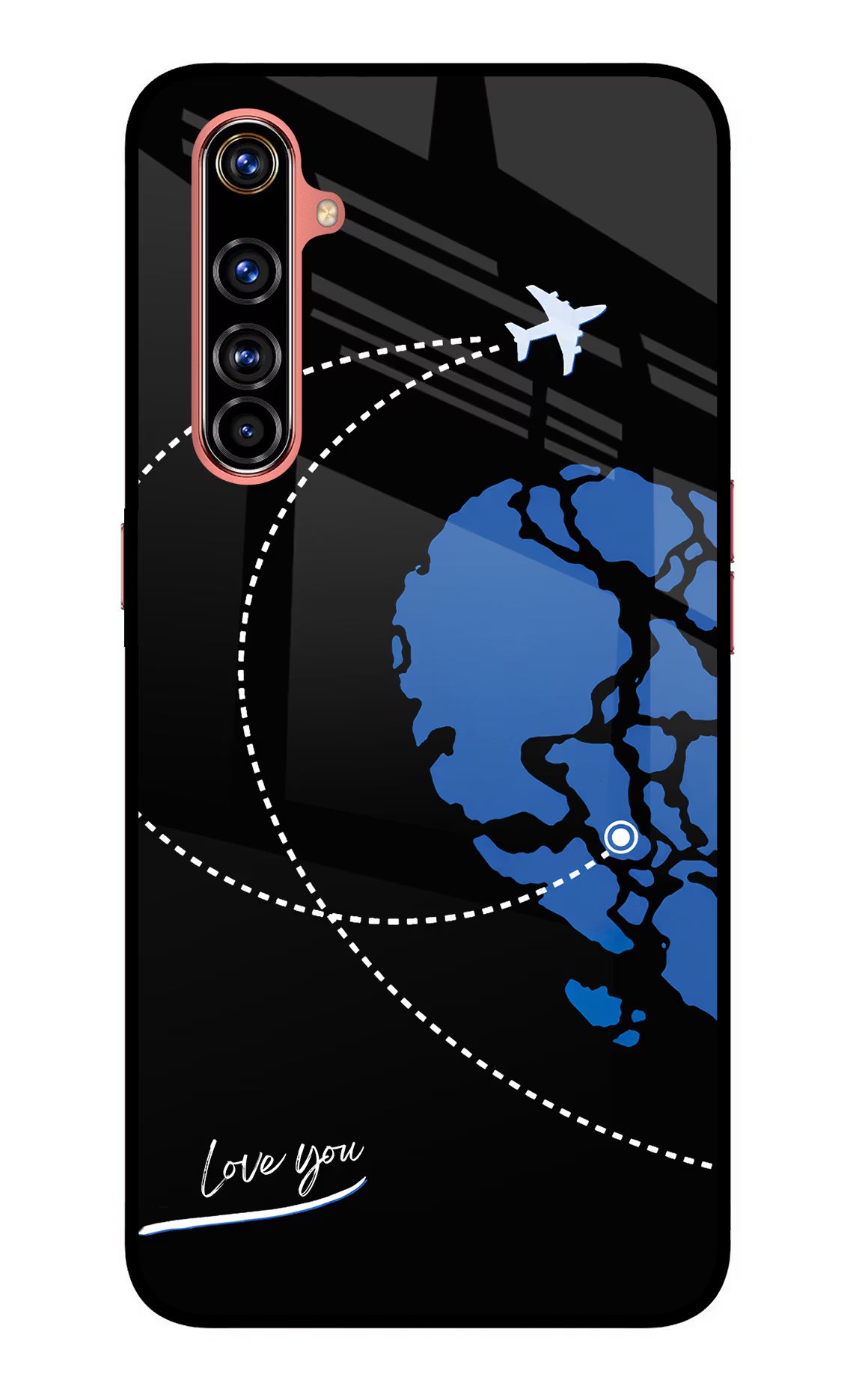 Love Orbit Realme X50 Pro Glass Case