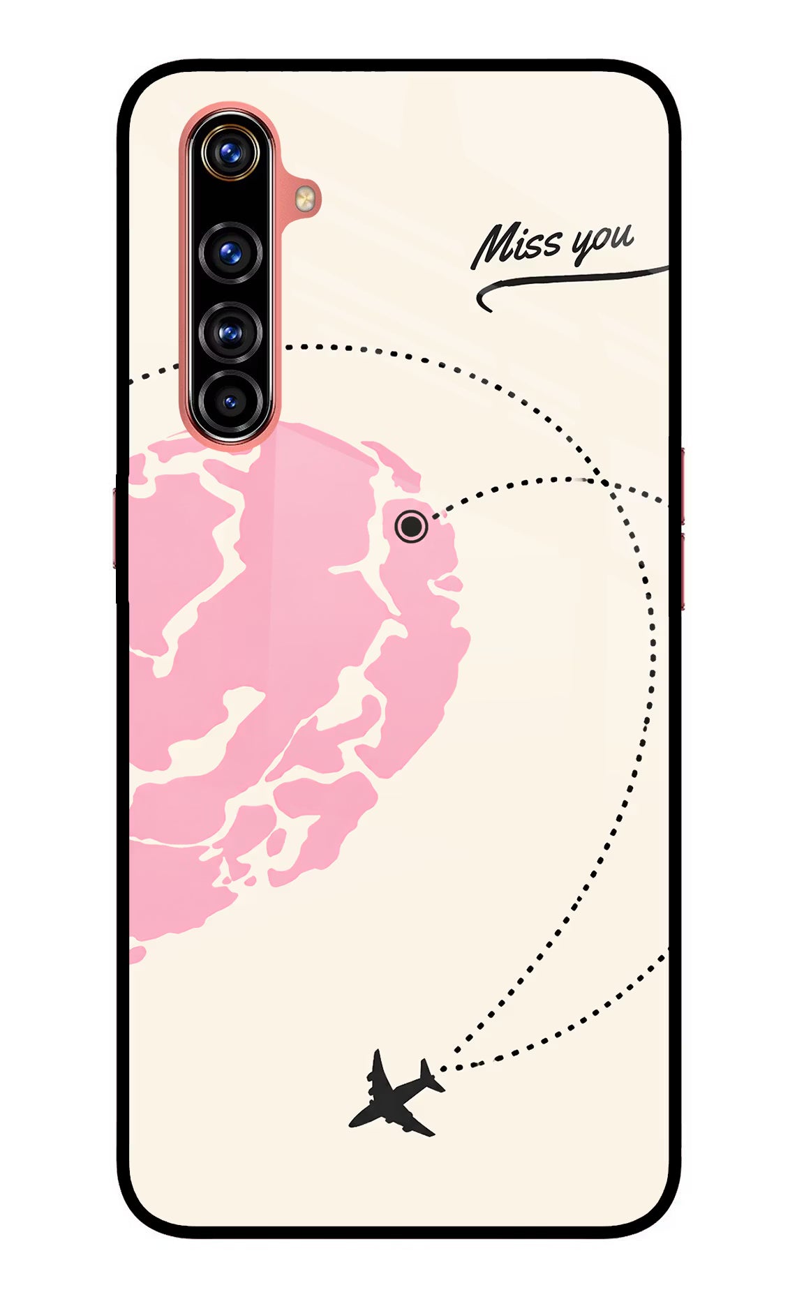 Miss Orbit Realme X50 Pro Glass Case