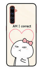 Always Right Realme X50 Pro Glass Case Back Cover by Casekaro