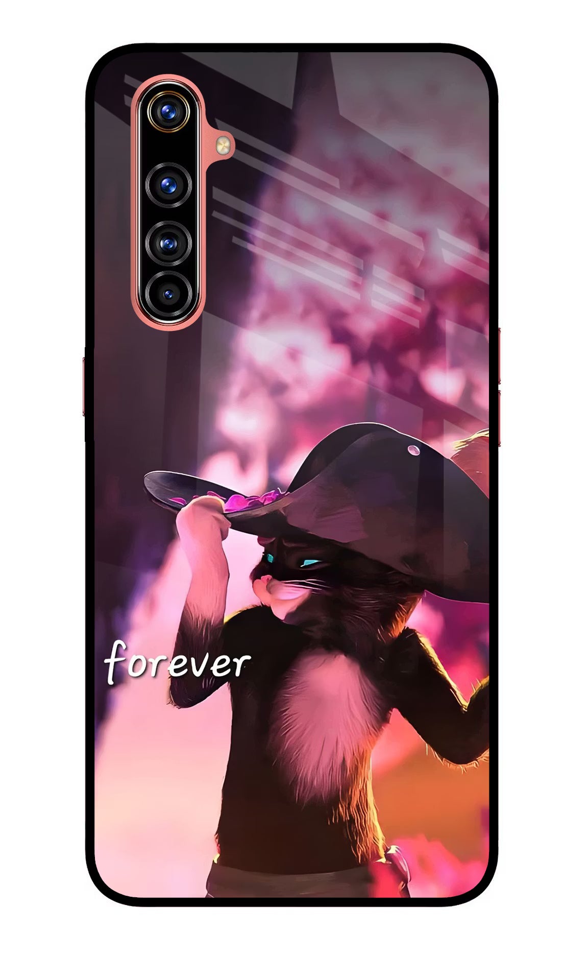 Forever Cat Realme X50 Pro Glass Case