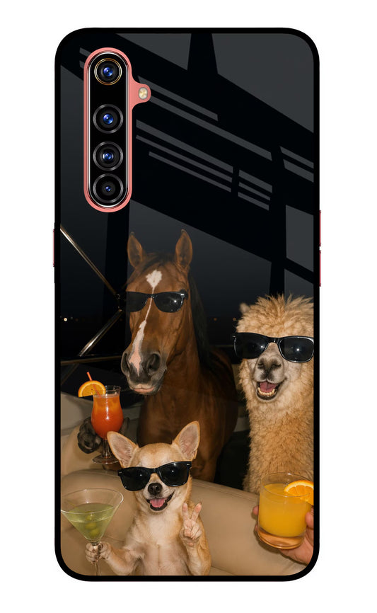 Party Squad Realme X50 Pro Glass Case