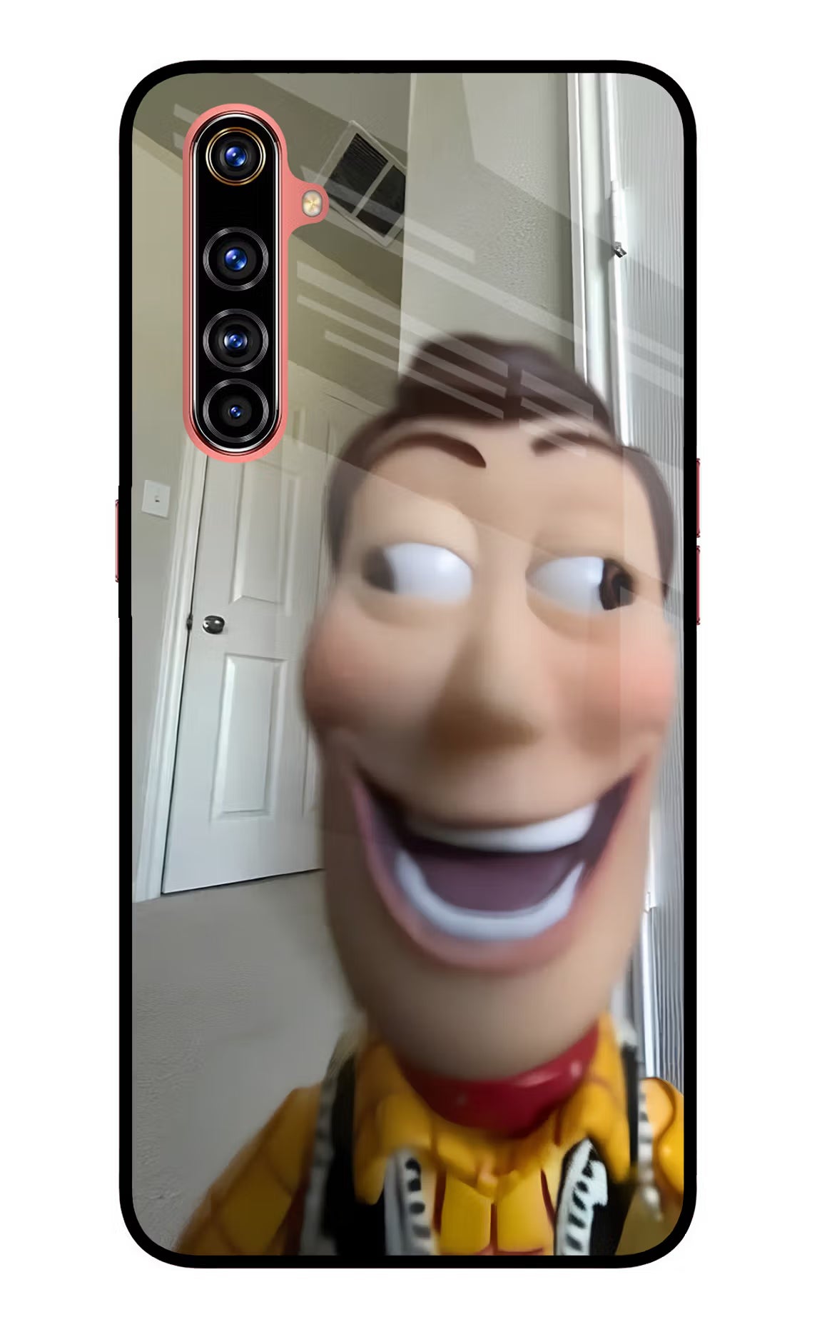 Side Eye Woody Realme X50 Pro Glass Case