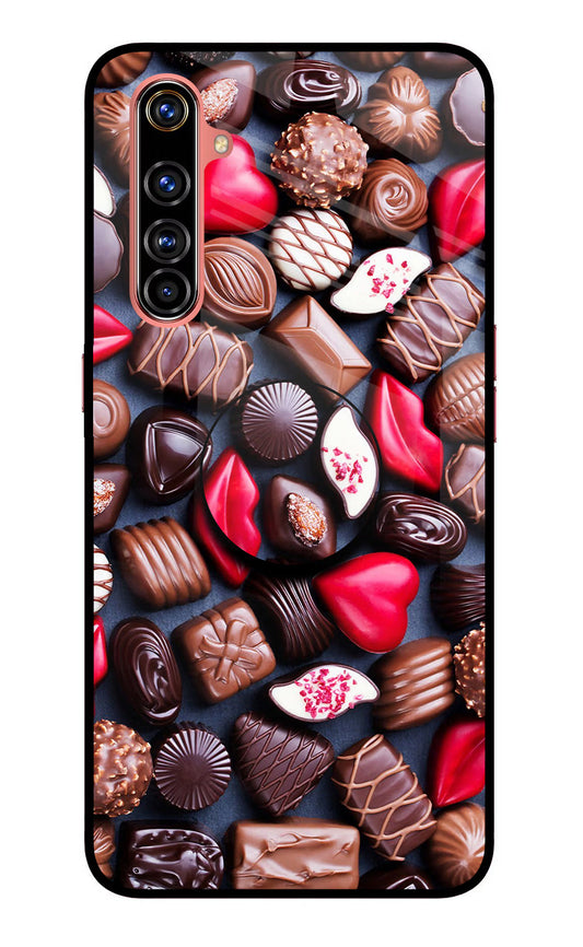 Chocolates Realme X50 Pro Glass Case