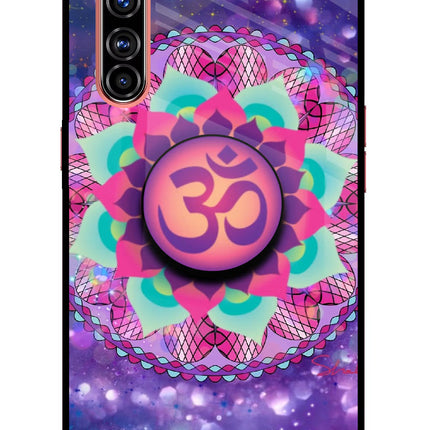 Om Purple Realme X50 Pro Pop Case by Casekaro