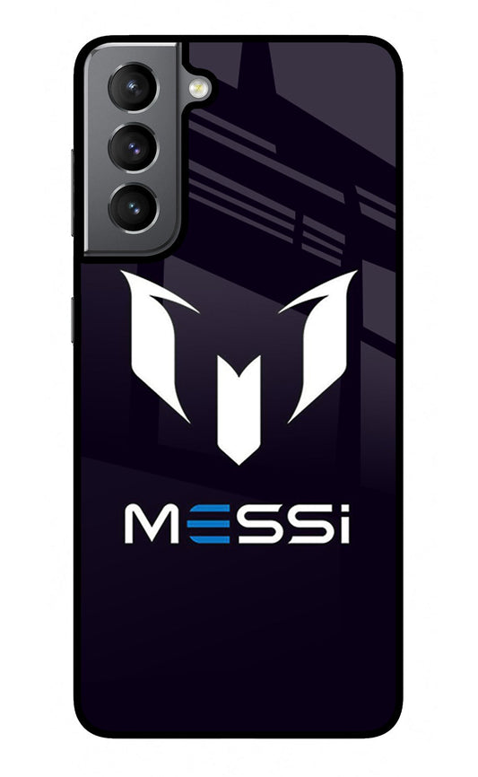 Messi Logo Samsung S21 Glass Case
