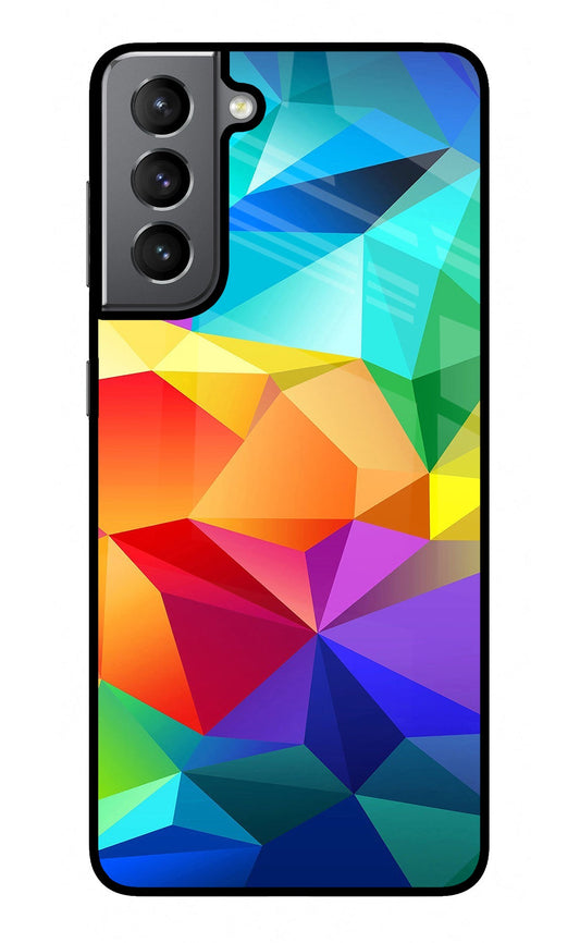 Abstract Pattern Samsung S21 Glass Case