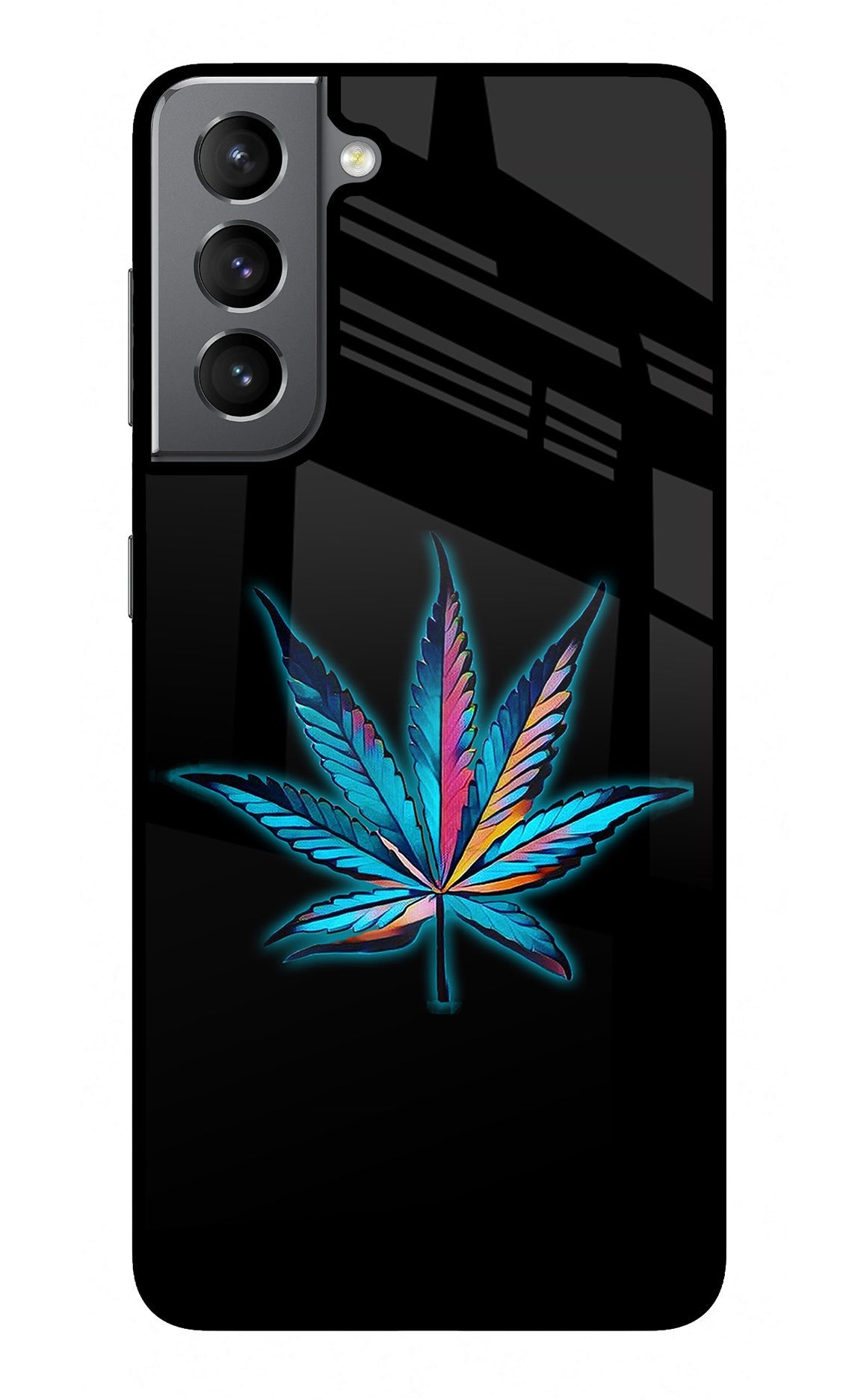 Weed Samsung S21 Glass Case