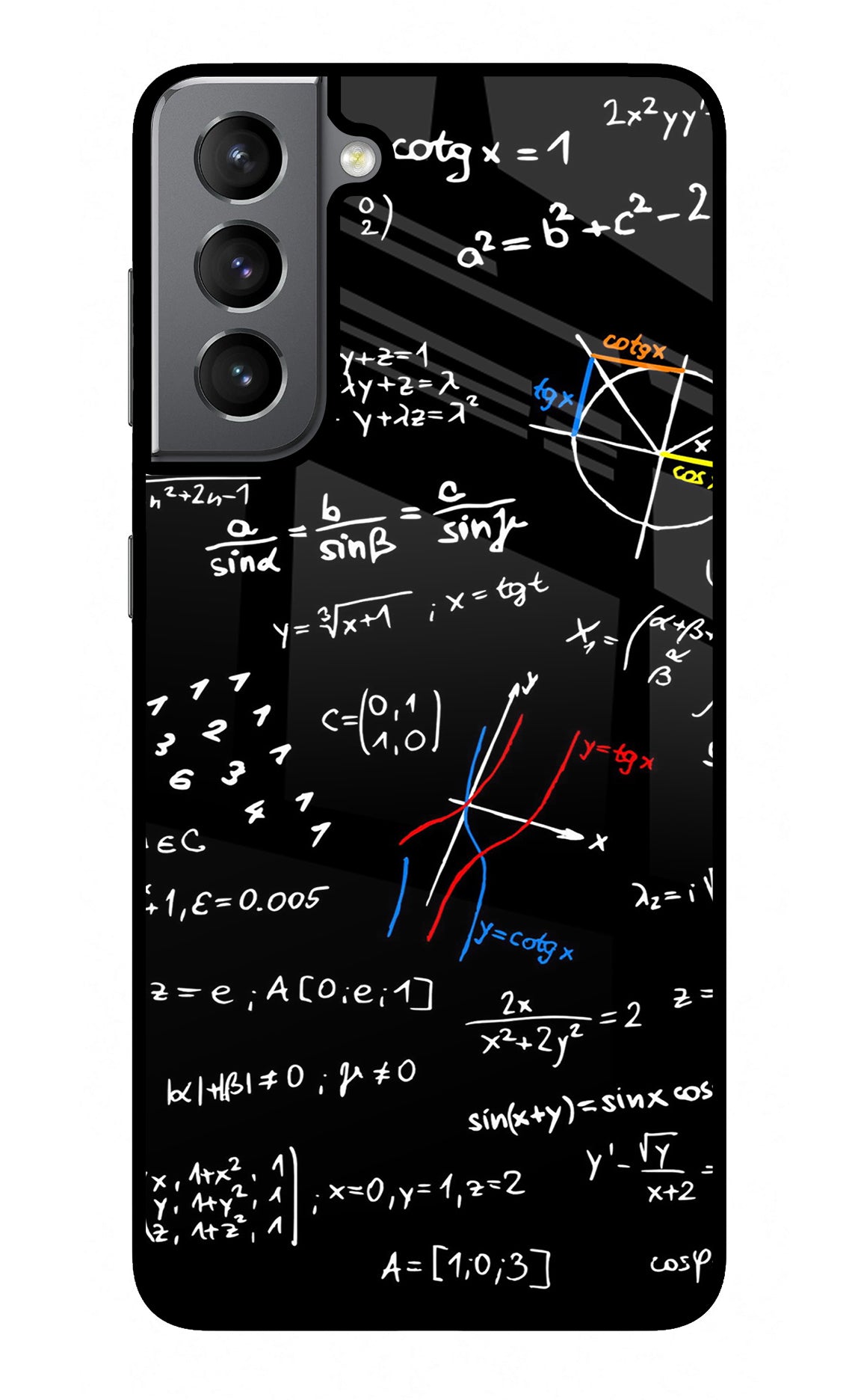 Mathematics Formula Samsung S21 Glass Case