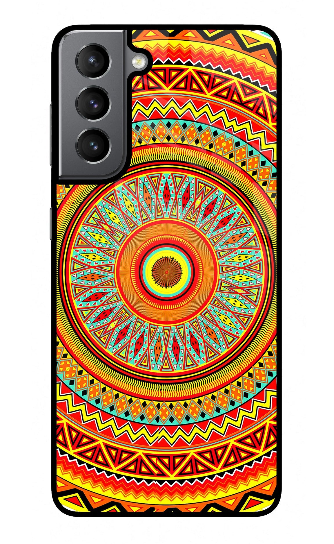 Mandala Pattern Samsung S21 Back Cover