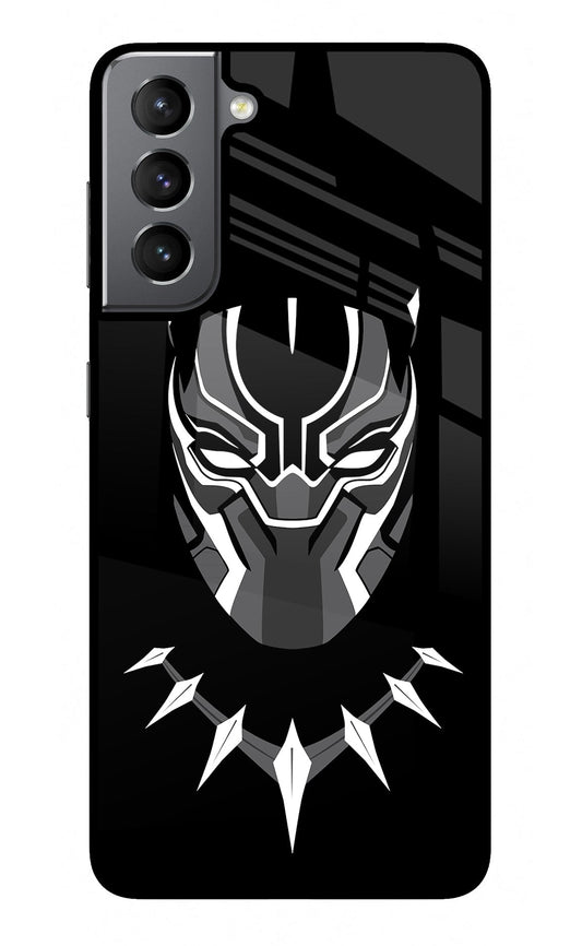 Black Panther Samsung S21 Glass Case