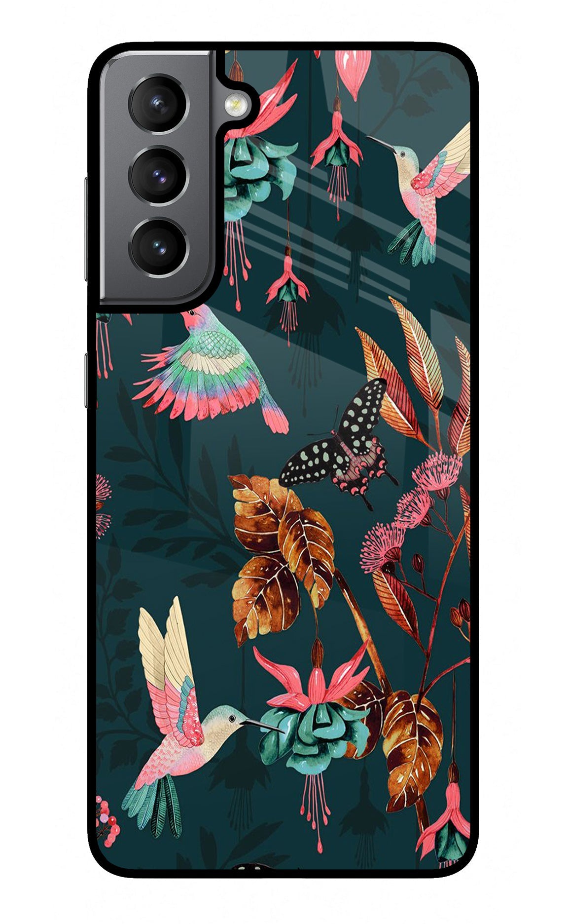 Birds Samsung S21 Glass Case