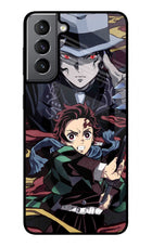 Demon Slayer Samsung S21 Glass Case