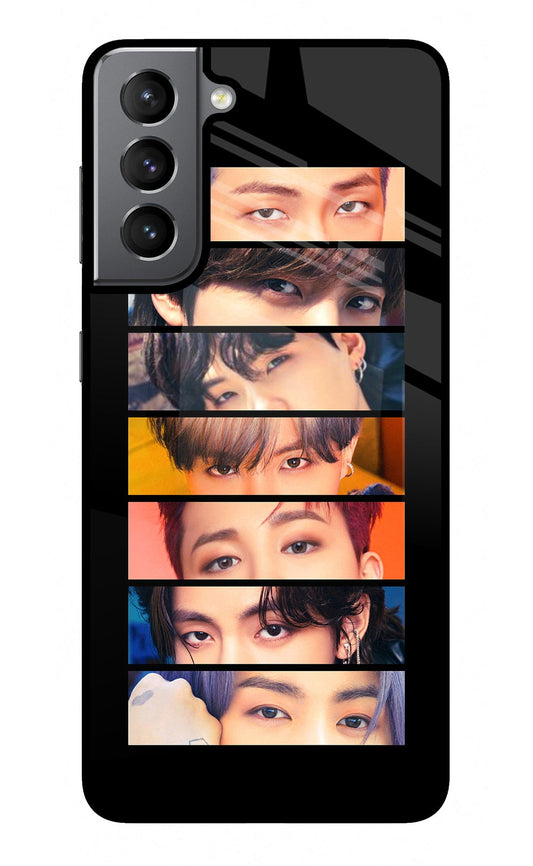 BTS Eyes Samsung S21 Glass Case