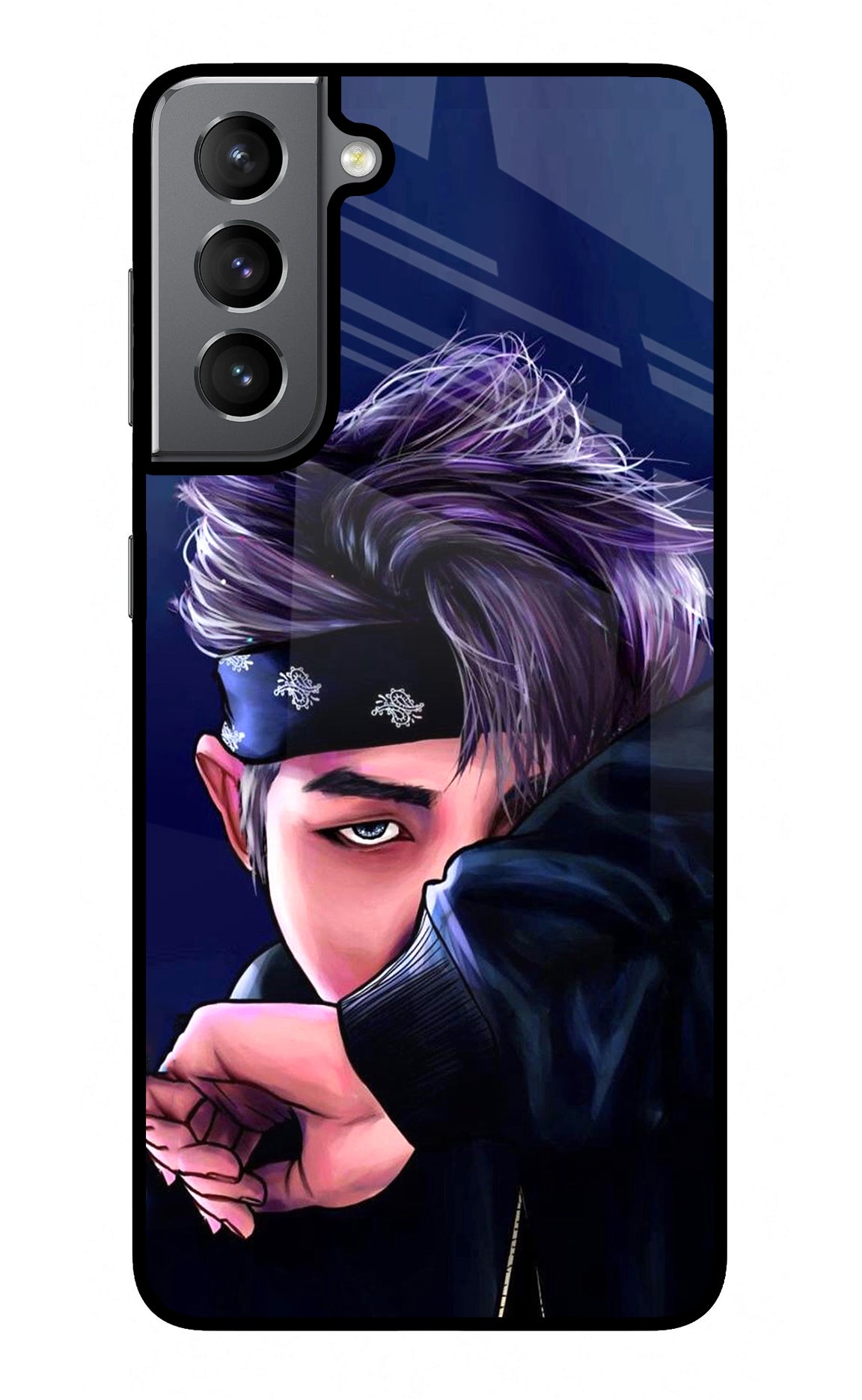 BTS Cool Samsung S21 Glass Case