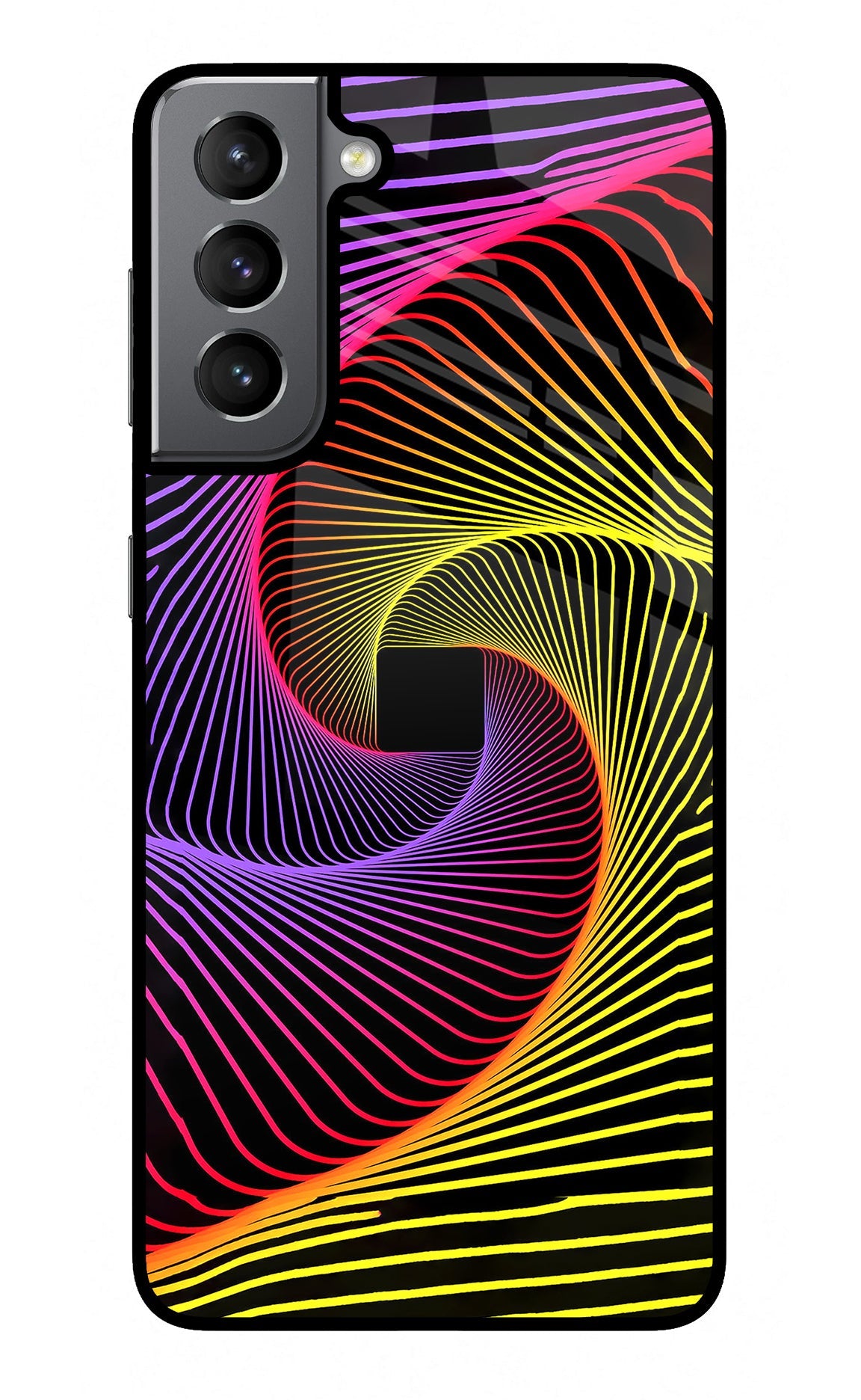 Colorful Strings Samsung S21 Back Cover