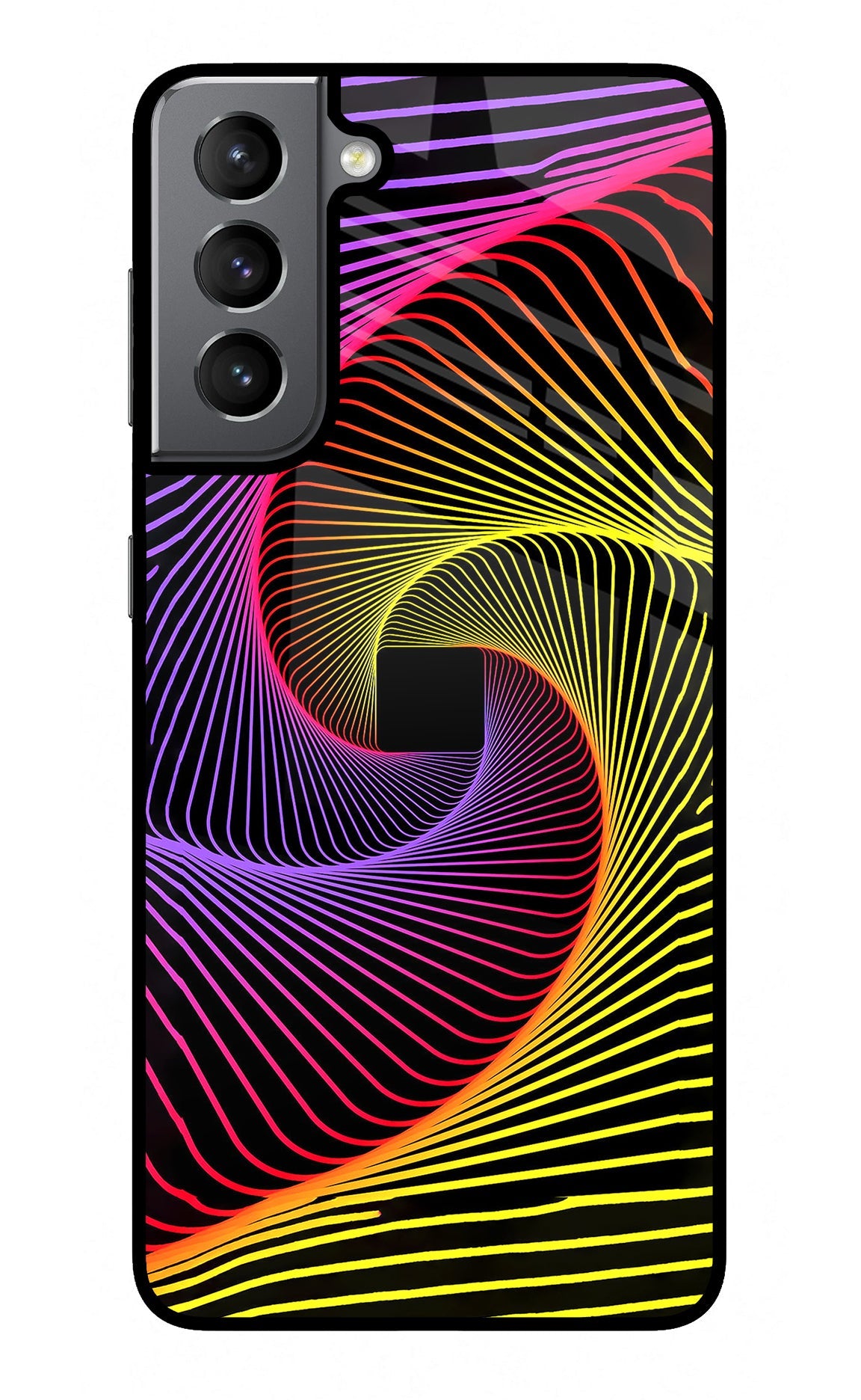 Colorful Strings Samsung S21 Glass Case