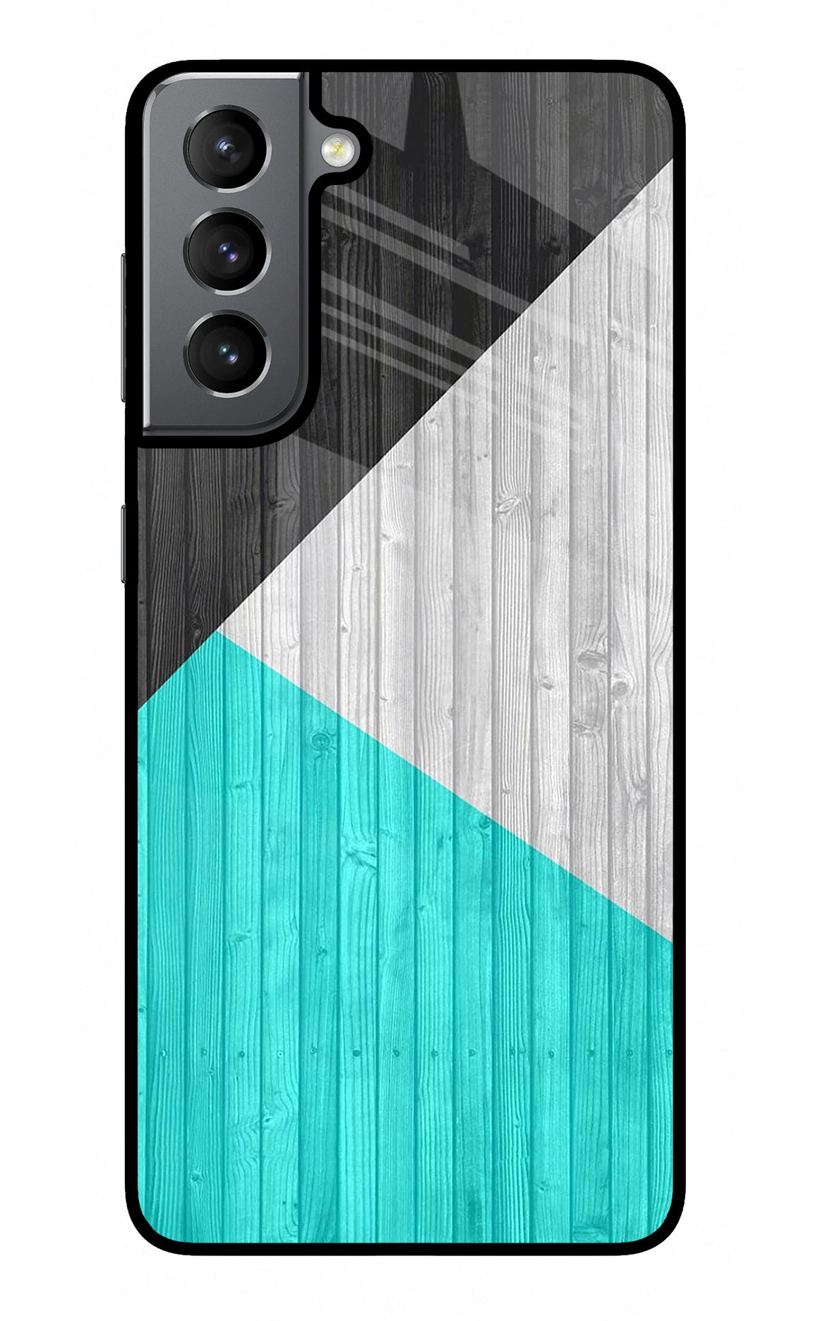 Wooden Abstract Samsung S21 Glass Case
