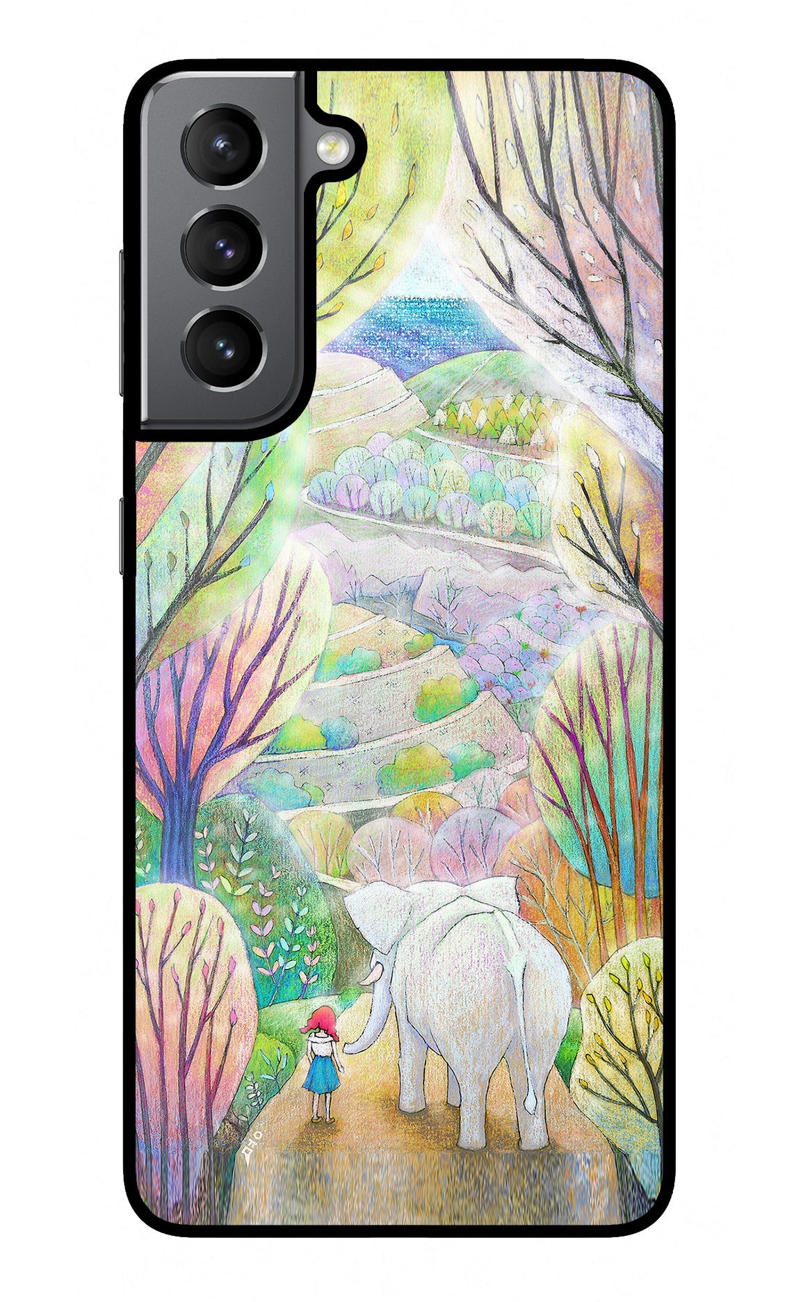 Nature Painting Samsung S21 Back Cover