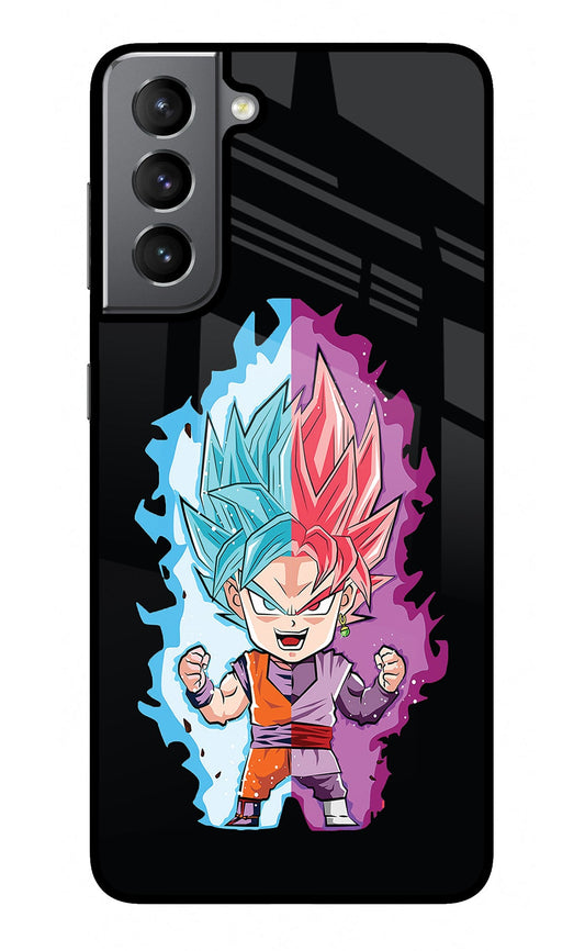 Chota Goku Samsung S21 Glass Case