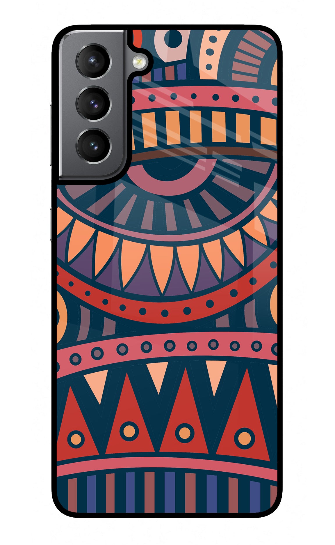 African Culture Design Samsung S21 Back Cover