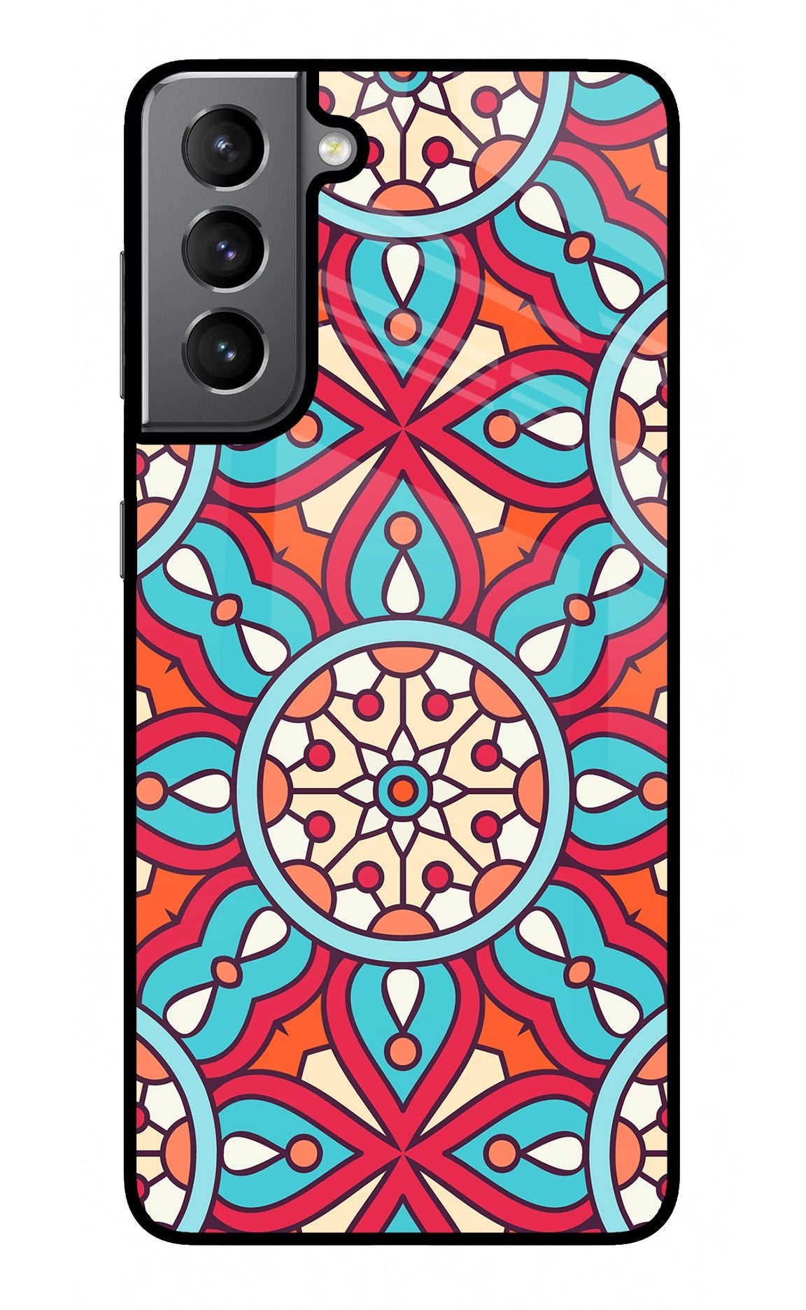 Mandala Geometric Samsung S21 Back Cover