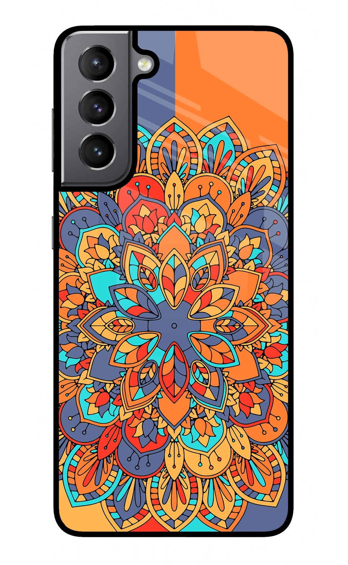 Color Mandala Samsung S21 Back Cover