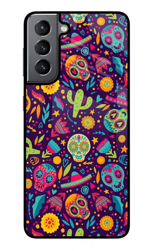 Mexican Design Samsung S21 Glass Case