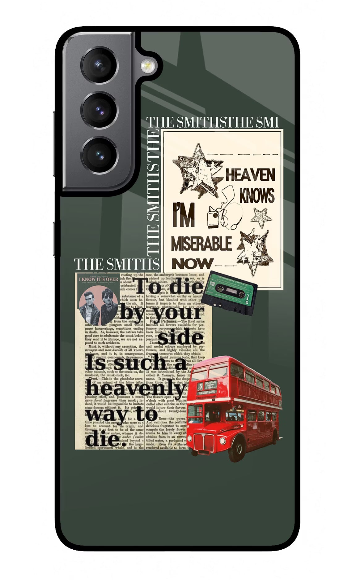 The Smiths Samsung S21 Glass Case