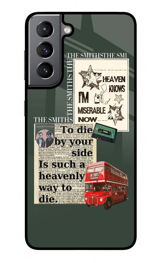 The Smiths Samsung S21 Glass Case