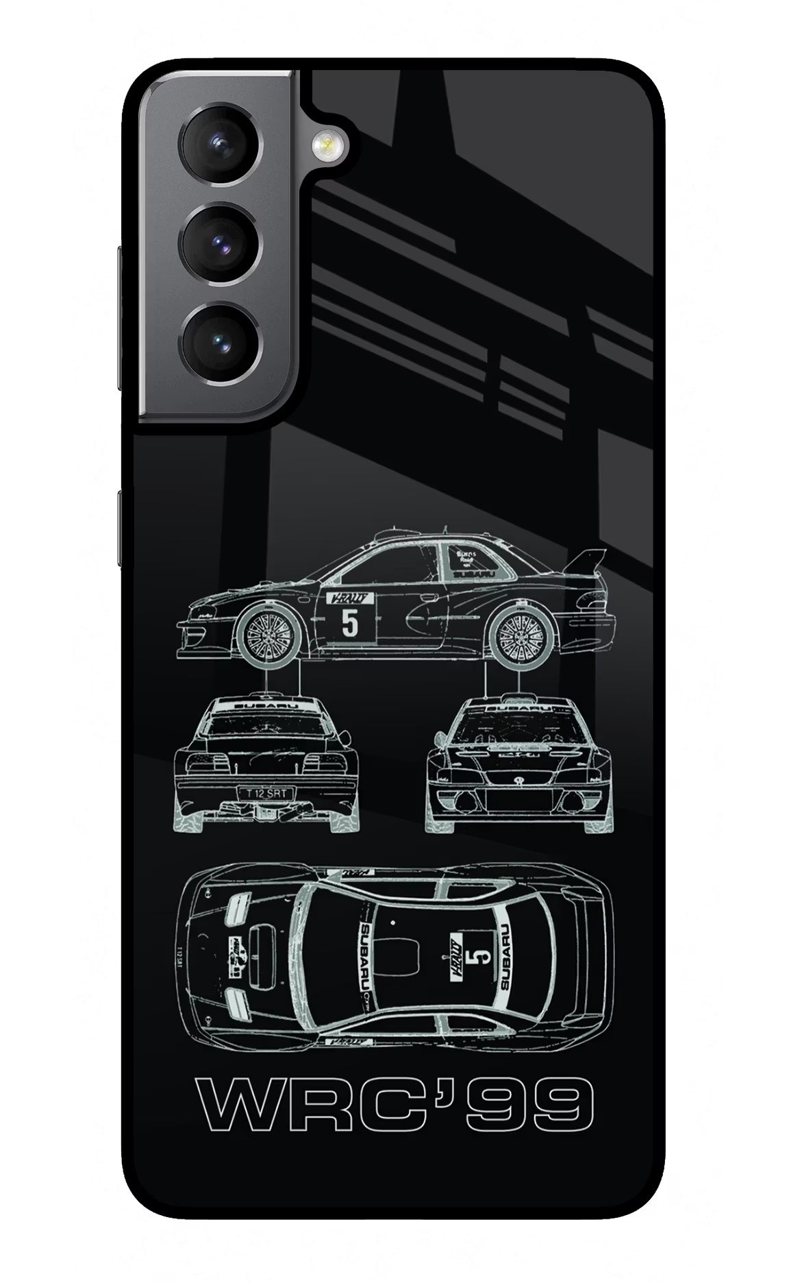 WRC'99 Samsung S21 Glass Case