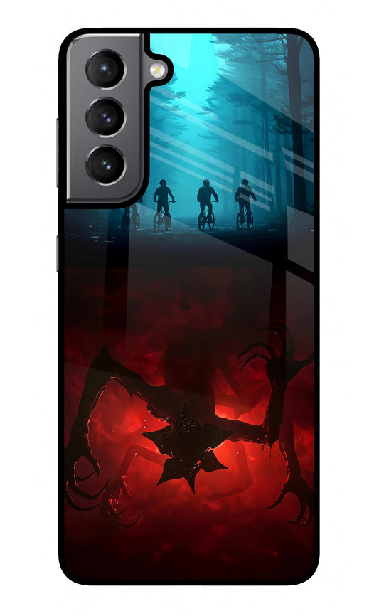 Ordinary Things Downside Up Samsung S21 Glass Case